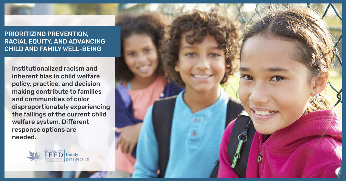 Prioritizing Prevention, Racial Equity, And Advancing Child And Family ...